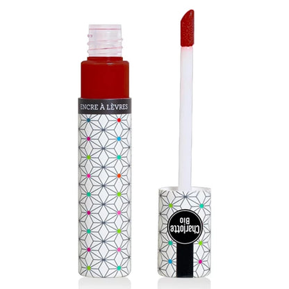 CHARLOTTE BIO - Lipstick Garnet Red ORGANIC - Luxurious Color for Gorgeous Lips 💄❤️