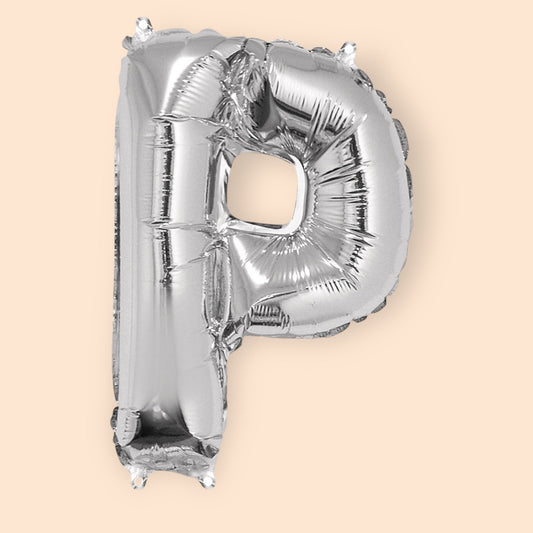 Folienballon, Buchstabe P  40cm