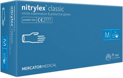 Mercator Nitrylex Classic Nitril Handschuhe 100 Stk./Box