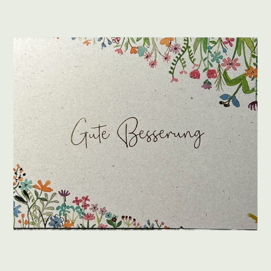 Postkarte „Gute Besserung“