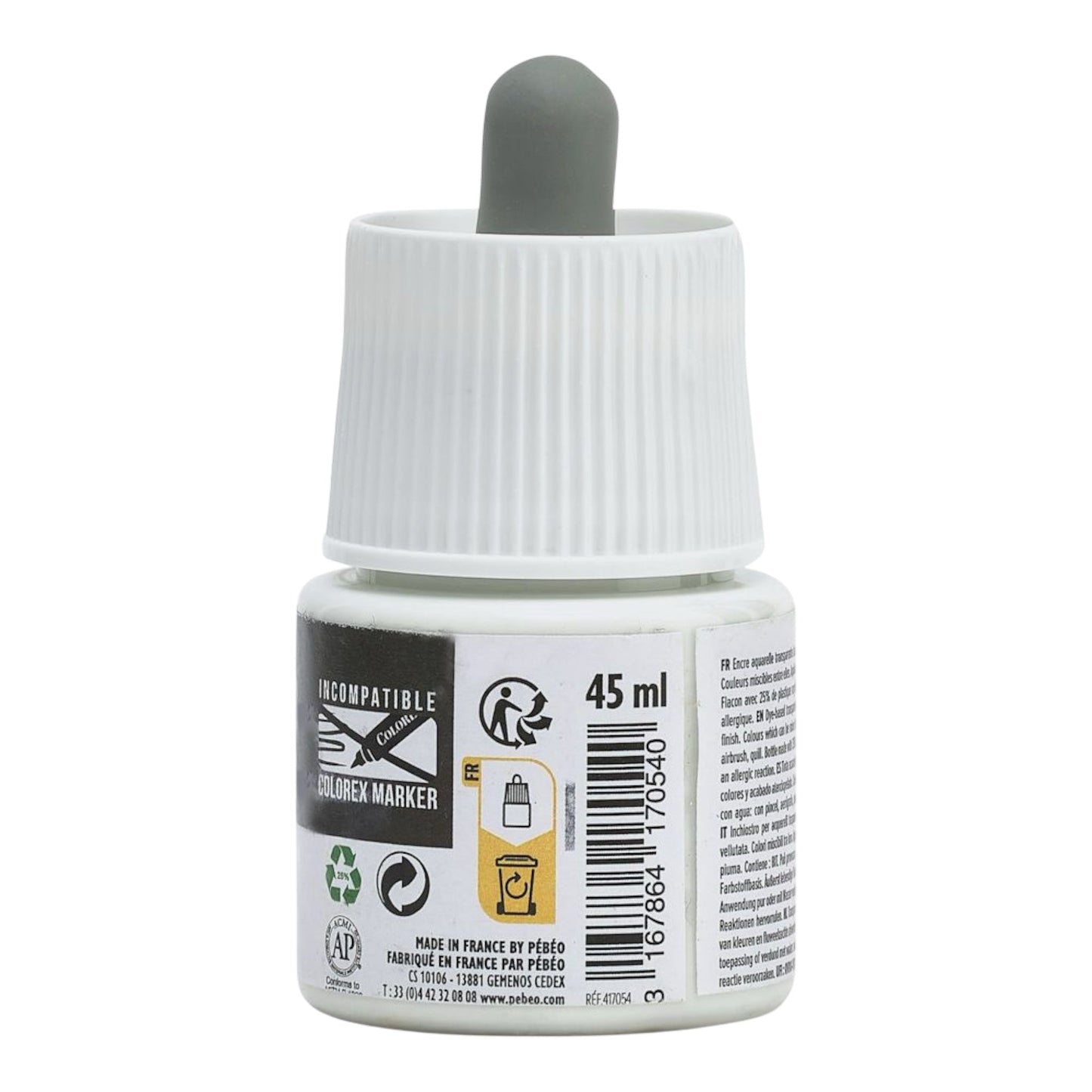 Pebeo Colorex Inks - White, 45 ml