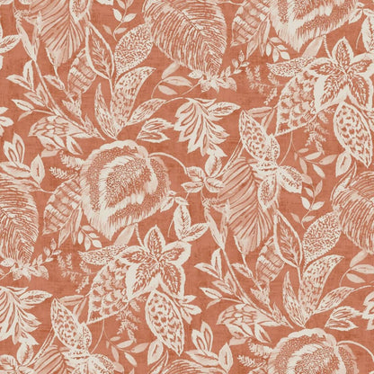 DUTCH WALLCOVERINGS Tapete Mae Orange und Beige