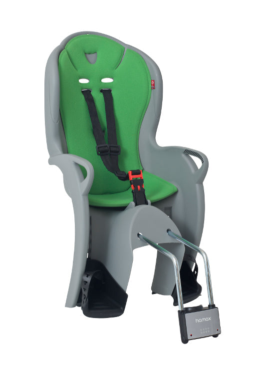 HAMAX - Kiss Bike Seat Gray/Green - Adventure Awaits! 🚴‍♂️👶