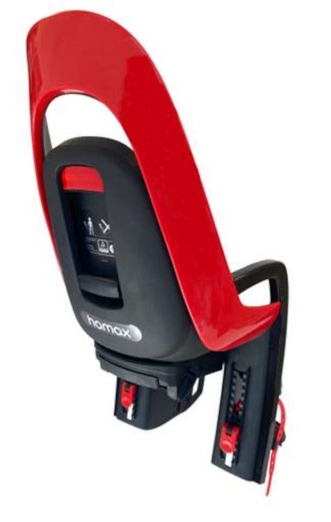 HAMAX - Caress Red/Black - Ultimate Child Comfort 🚴‍♀️✨