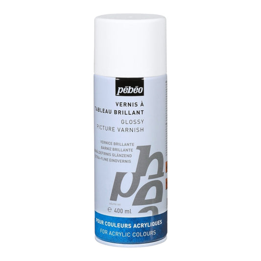 Pébéo Auxiliaires Artist Acrylics Vernis Brillant – Glänzender Acryllack Spray 400 ml