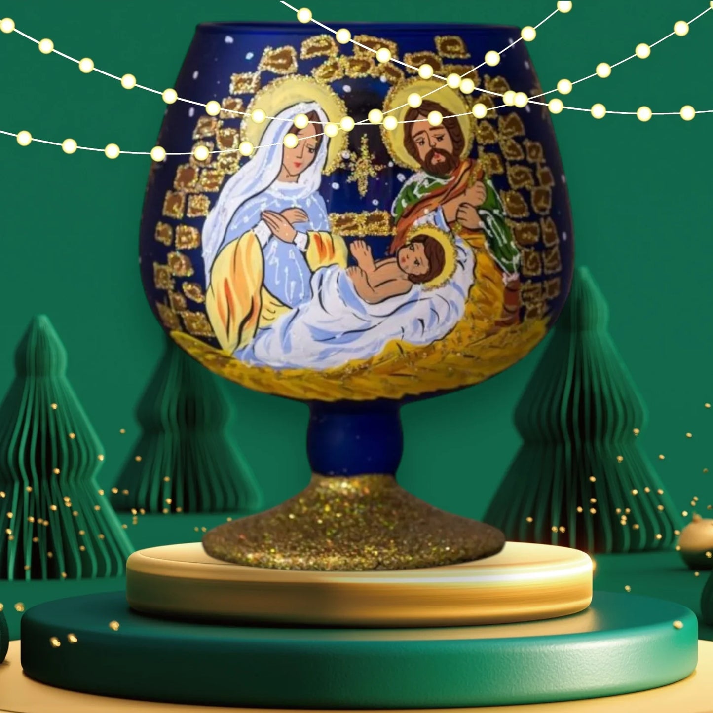 Goleo Teelichtlampe - Nativity Light