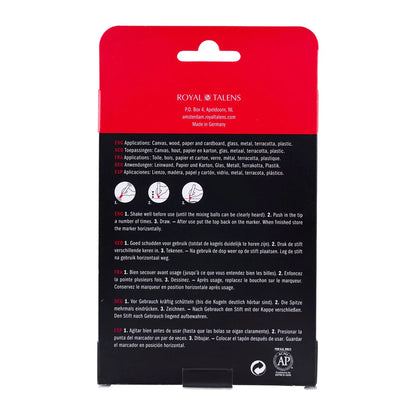Amsterdam Acrylmarker Reflexset | 4 Farben