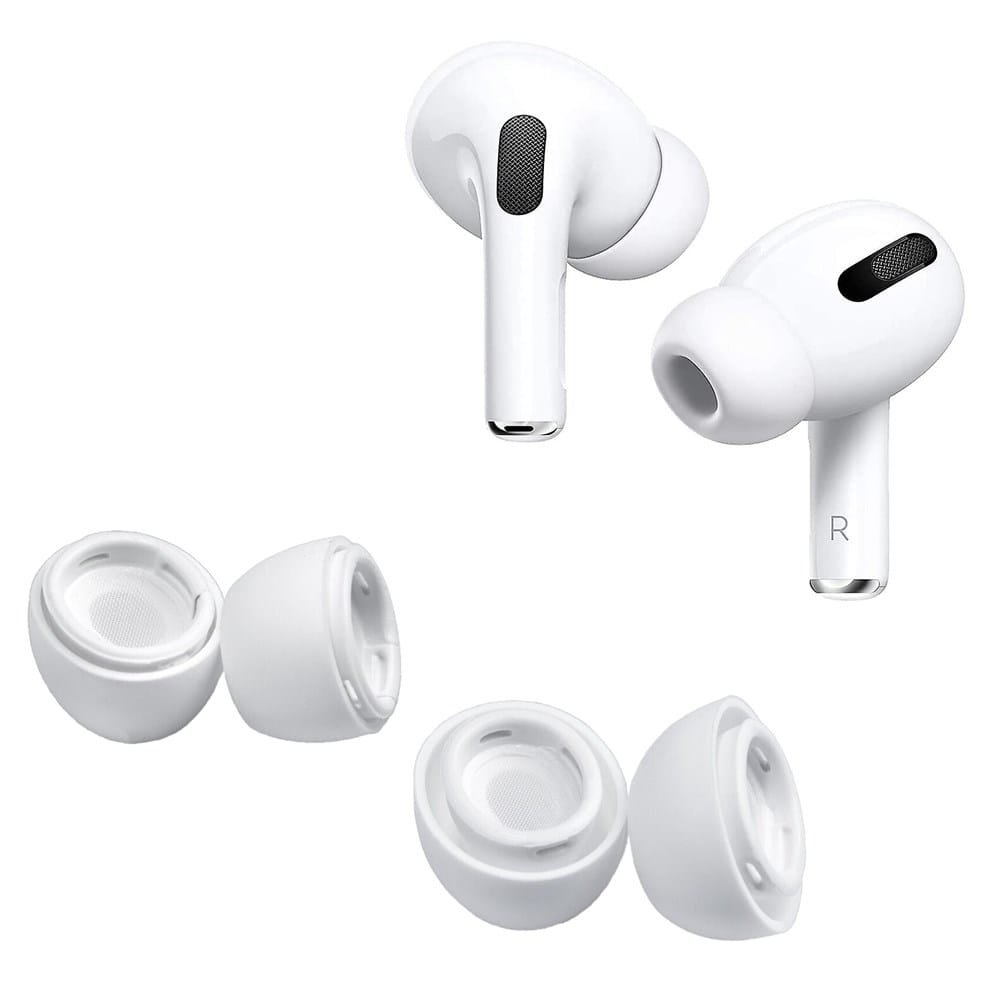 Ersatz-Ohrstöpsel für AirPods Pro & Pro 2 – Silikon, 3 Grössen