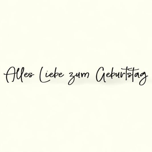 Rayher Holzstempel  „Alles Liebe zum Geburtstag“ – 10 × 2 × 2,5 cm