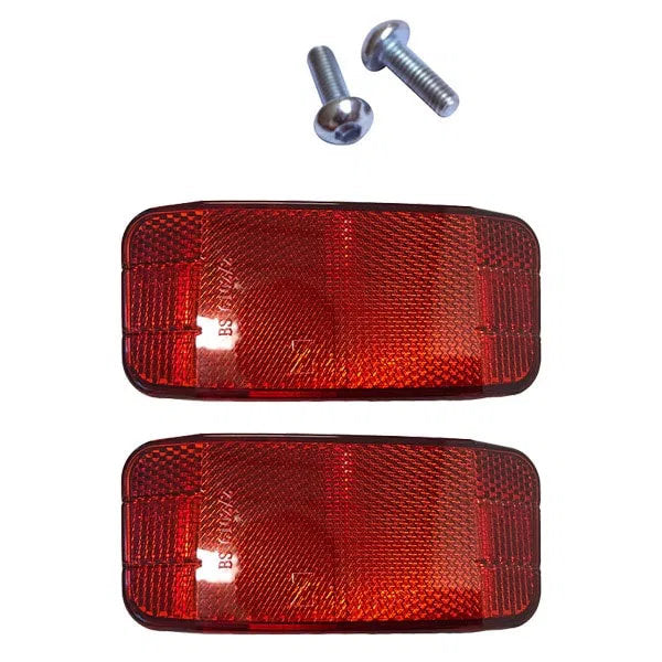 HAMAX - Rear Reflectors 2 Pack - Ultimate Safety Boost 🚴‍♂️✨