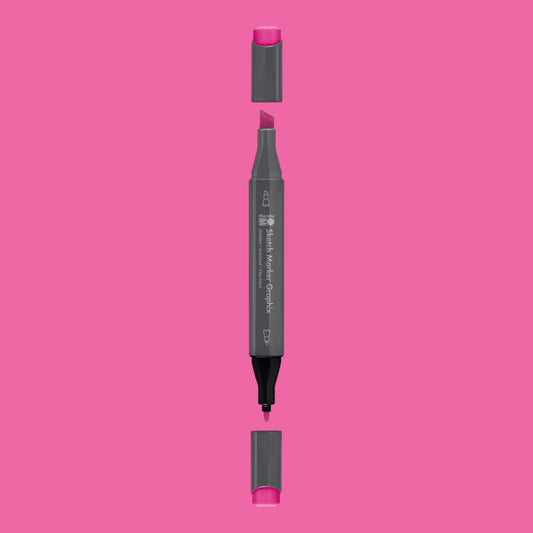 Marabu Sketch Marker Graphix.
 Permanentpink 906