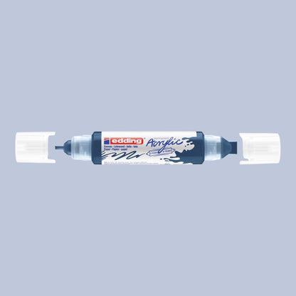 Edding 5400 Acryl 3D Double Liner Nachtblau 933 , Tubenspitze 2-3 mm . 5-10 mm
