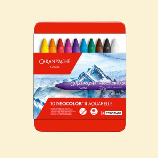 Caran d'Ache  Neocolor ™ II Wax Pastell  10 Farben