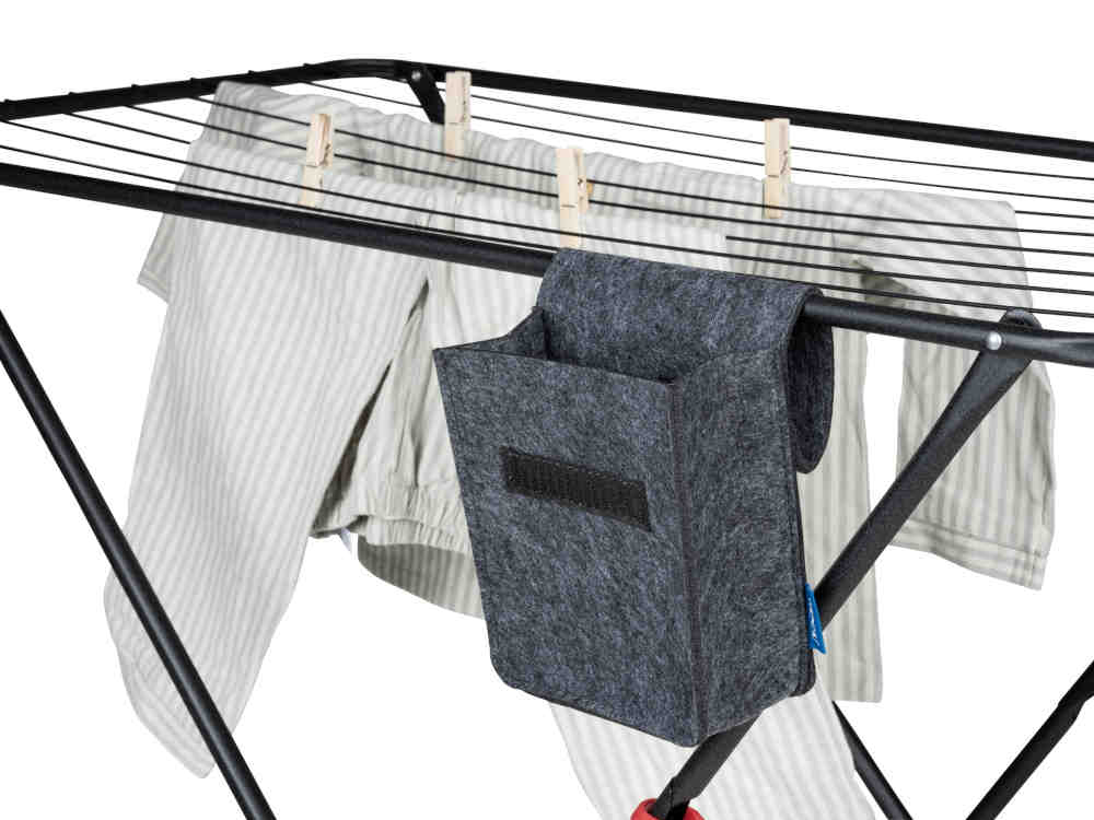 Wenko - Clothespin Bag Valet - Clip in Eco Style! 🌿🧺