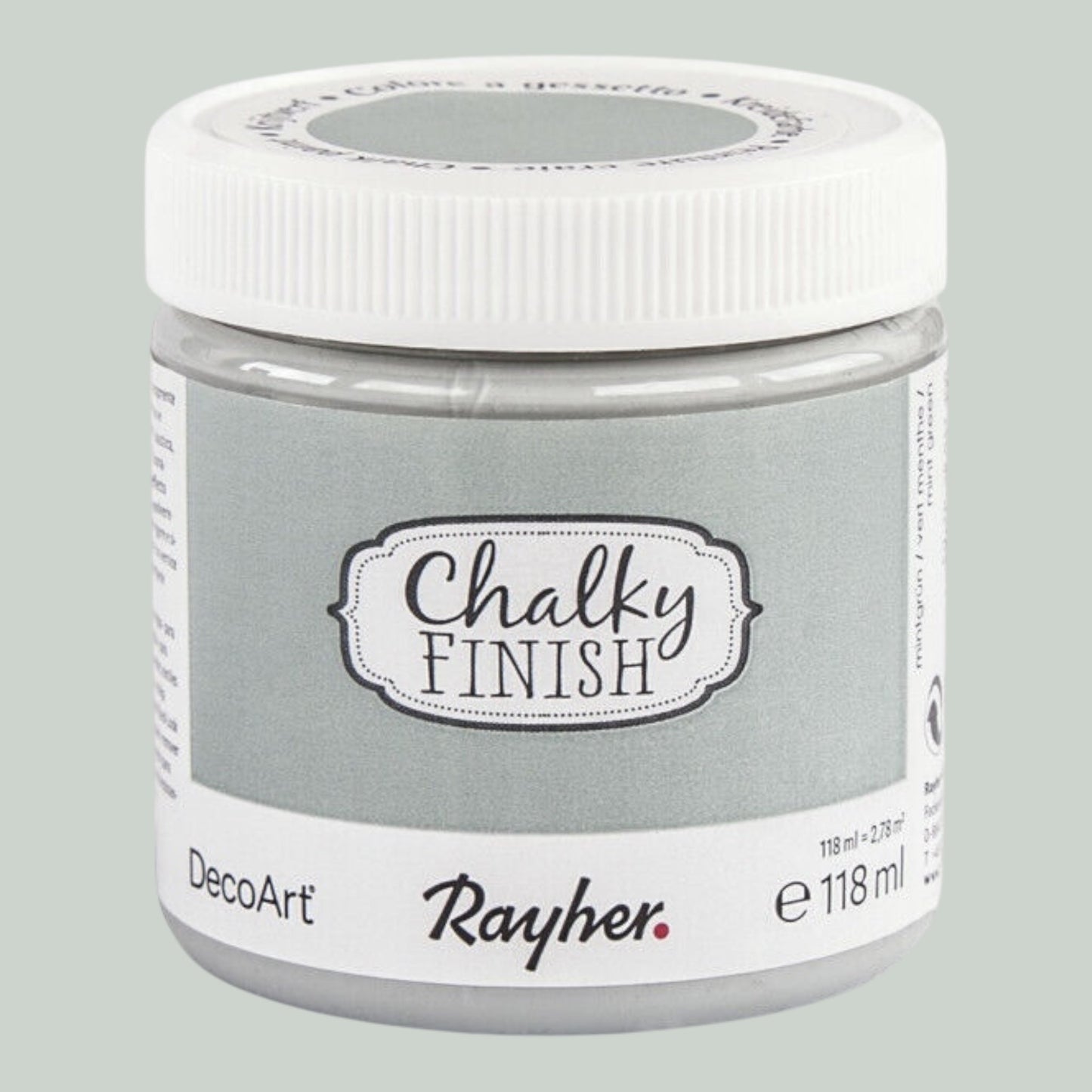Rayher Chalky-Finish Kreidefarbe – Mintgrün