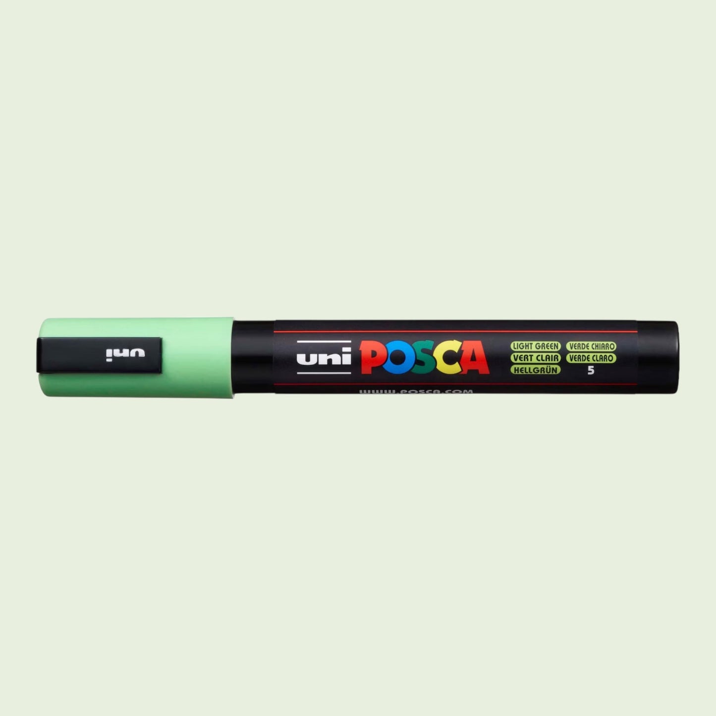 Uni Posca PC-5M Acrylmarker 1.8-2.5mm Hellgrün 5