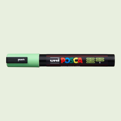 Uni Posca PC-5M Acrylmarker 1.8-2.5mm Hellgrün 5