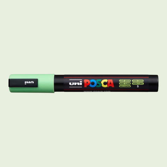 Uni Posca PC-5M Acrylmarker 1.8-2.5mm Hellgrün 5