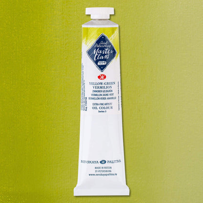 Nevskaya Palitra Master Class Ölfarbe Zinnober Gelbgrün 746 (46ml)