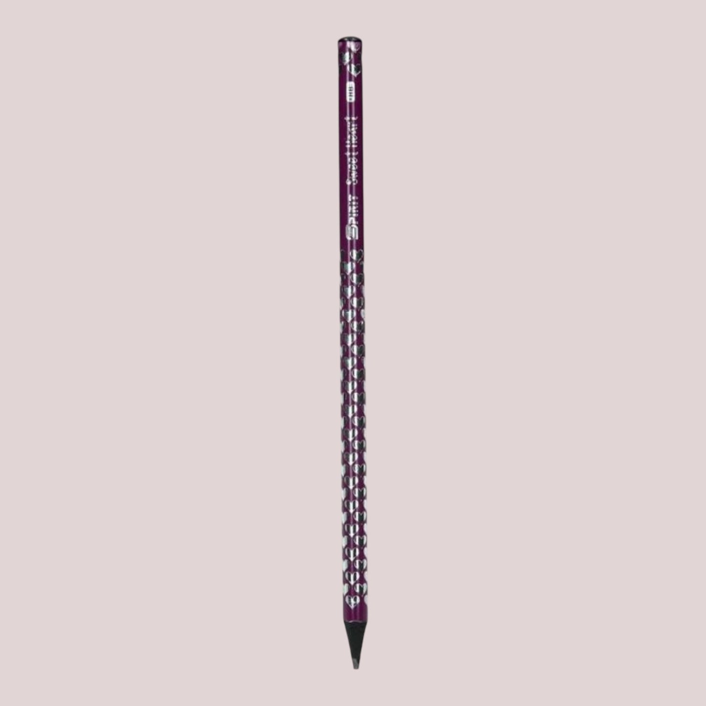 Bleistift Rund "Sweer Heart", schwarzes Holz