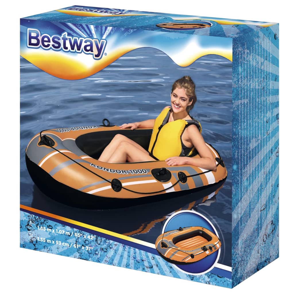 Bestway Schlauchboot Kondor 1000 155x93 cm