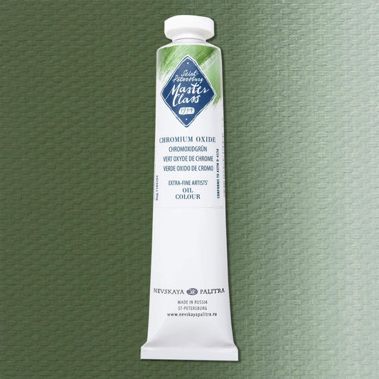 Nevskaya Palitra Master Class Ölfarbe Chromoxidgrün 704 (46ml)