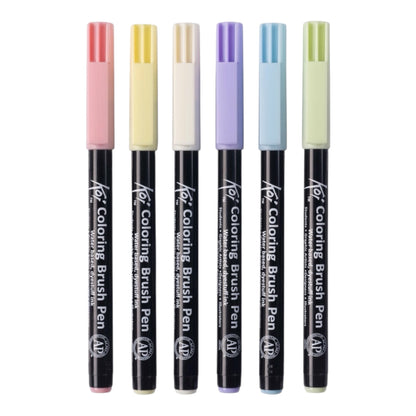 Sakura Koi Watercolor Brush Pen Set „Pastel“
