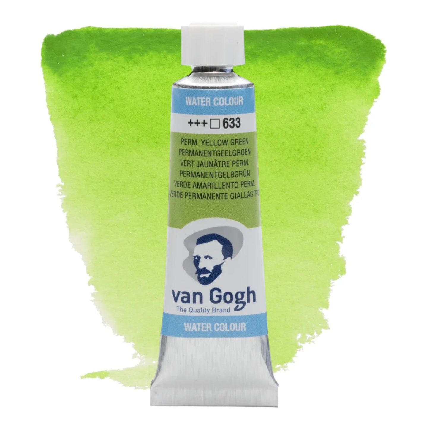 Van Gogh Aquarellfarbe Tube Permanentgelbgrün 633
