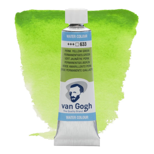 Van Gogh Aquarellfarbe Tube Permanentgelbgrün 633