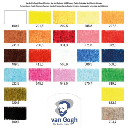 Van Gogh Soft Pastell – 24 Farben