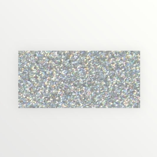 Rayher Glitter-Glue Holographisch – 20 ml, Silber Brillant