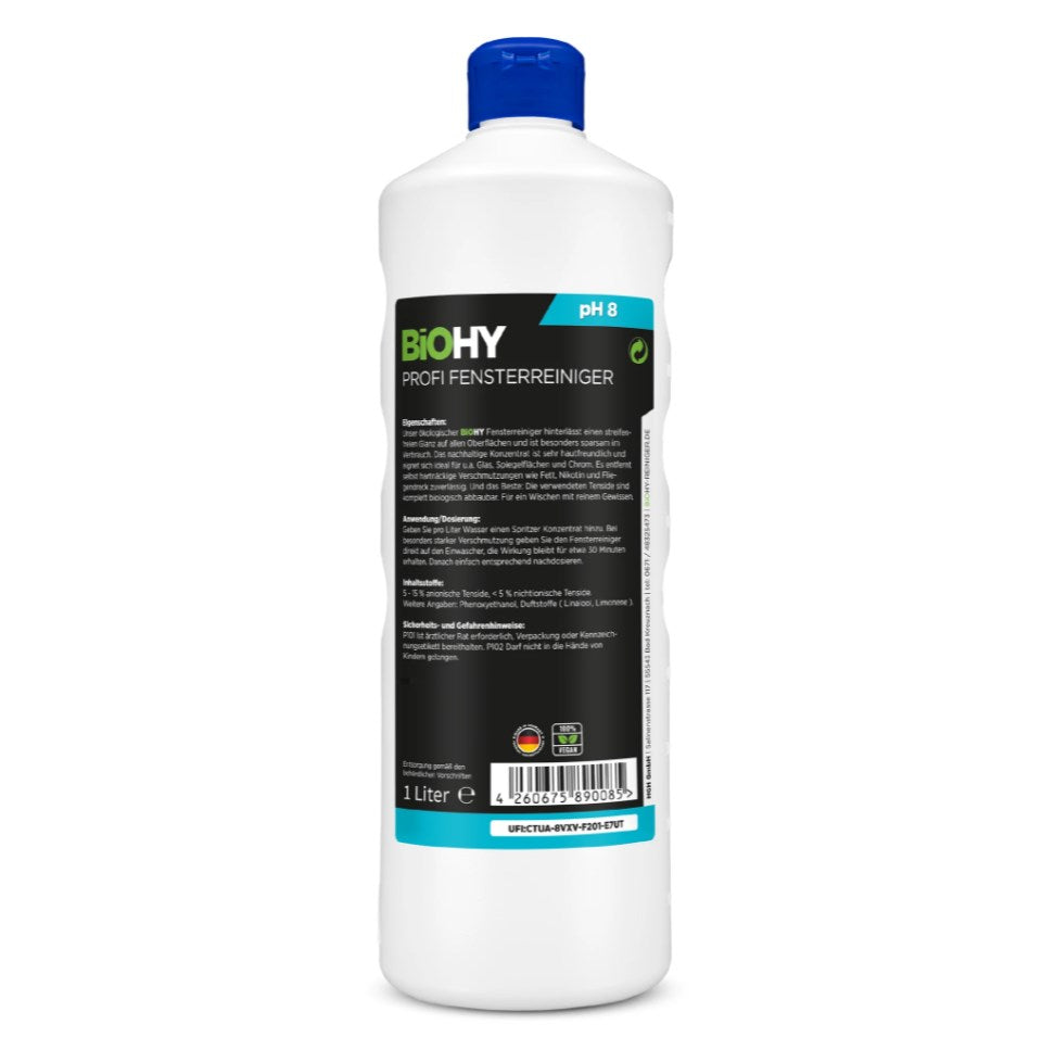 BiOHY Profi Fensterreiniger 1L (Konzentrat)