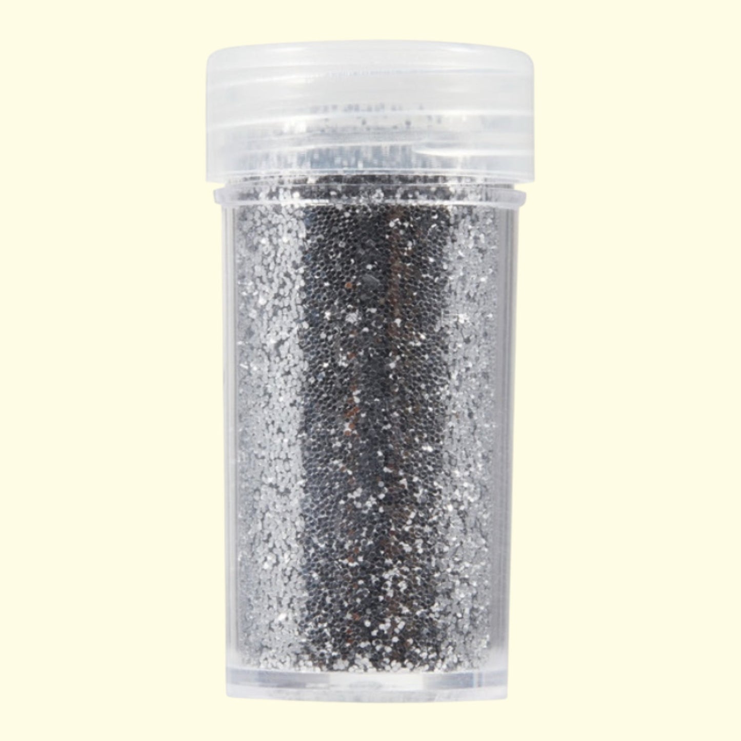 Glorex Deko-Effekt-Flitter silber  14ml