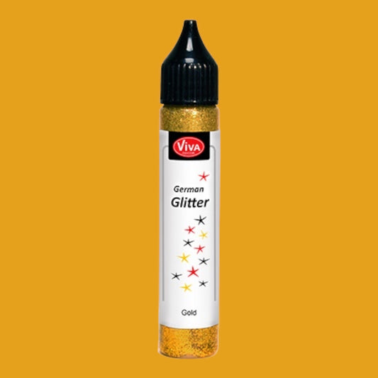 Viva Decor . German Glitzer. Gold .