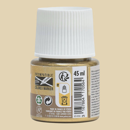 Pebeo Colorex Inks - Rich Gold, 45 ml