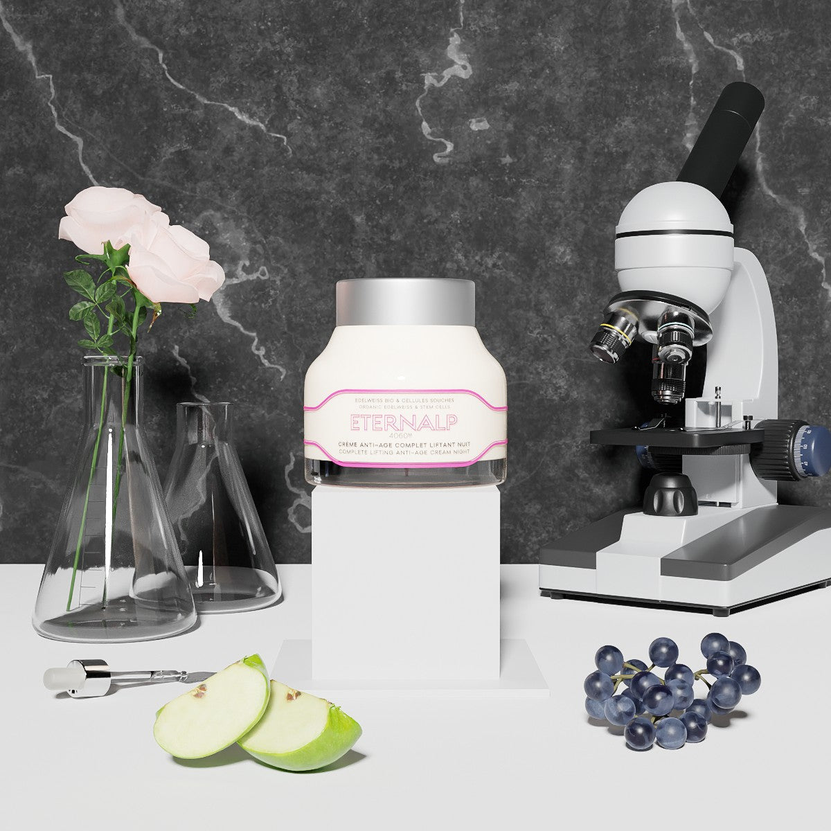 Crème Anti-Age Complet Liftant Nuit Eternalp 4060m