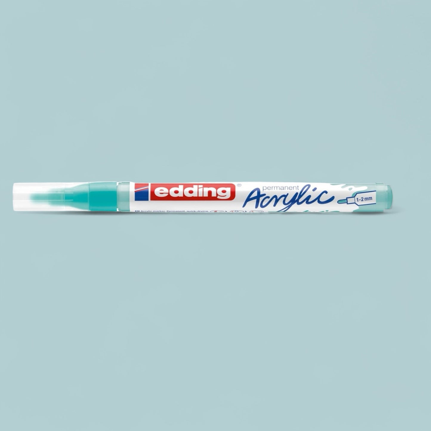 Edding 5300 Acrylmarker opulent türkis 934 , Rundspitze 1-2 mm