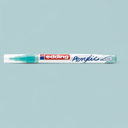 Edding 5300 Acrylmarker opulent türkis 934 , Rundspitze 1-2 mm