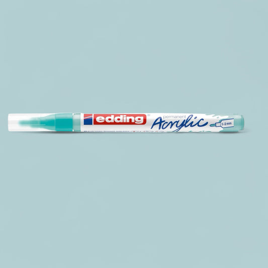 Edding 5300 Acrylmarker opulent türkis 934 , Rundspitze 1-2 mm