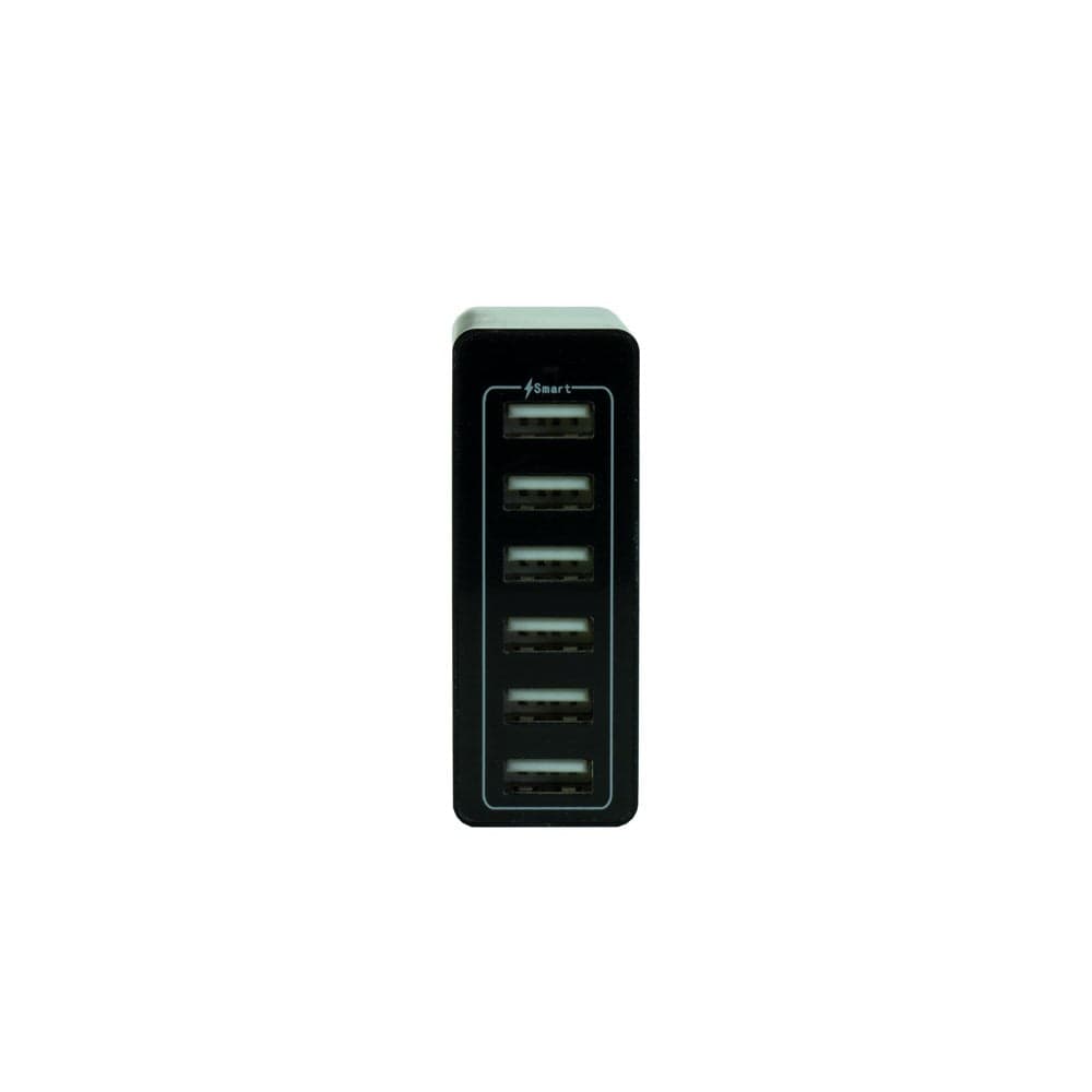 Key Power 6-Port USB Ladegerät – 60W, 2,4A pro Port & Kurzschlussschutz