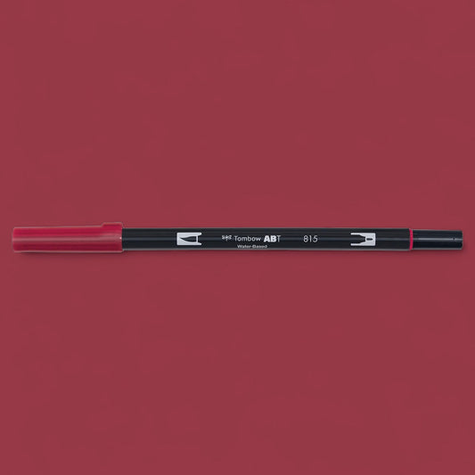 Tombow ABT Dual Brush Pen 815 cherry