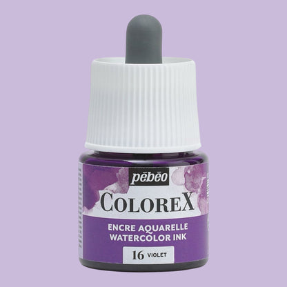 Pebeo Colorex Inks - Violet, 45 ml
