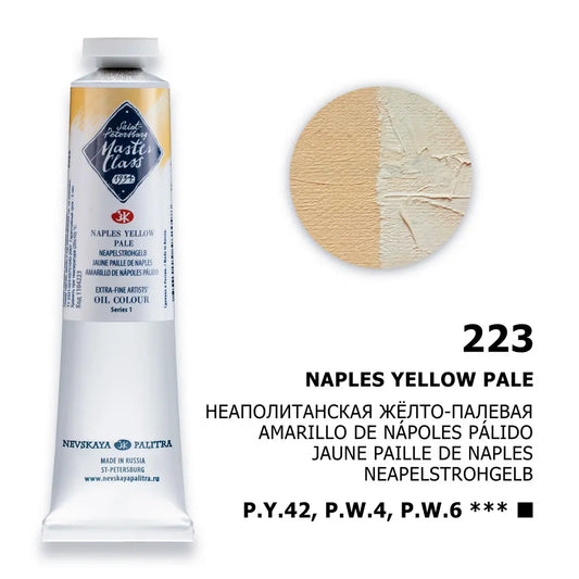 Nevskaya Palitra Master Class Ölfarbe Neapelsstrohgelb 223 (46ml)