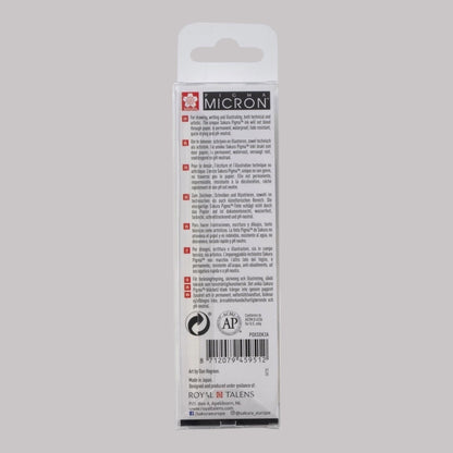 Sakura Pigma Micron Fineliner Set, 3 Stück
