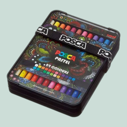 Posca Wachsmalstifte – 24 Stück