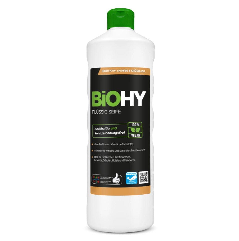 BiOHY Flüssigseife – Vegan, Sensitiv & Parfümfrei