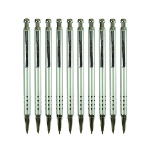 Starlight Swiss BC Kugelschreiber 10er Set – Metall, Swissness-Signet, breiter Clip, 13,8 cm