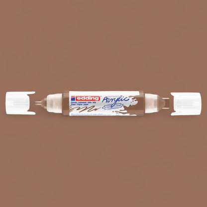 Edding 5400 Acryl 3D Double Liner haselnuss 919 , Tubenspitze 2-3 mm . 5-10 mm