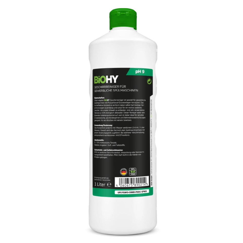BiOHY Geschirrreiniger 1L (Konzentrat)