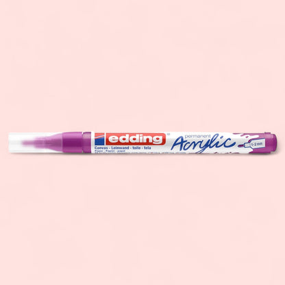 Edding 5300 Acrylmarker Beere 910 , Rundspitze 1-2 mm